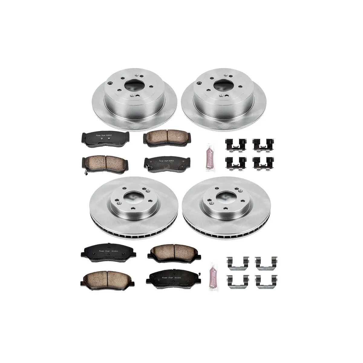 Z17 Direct Replacement Kit: Rotors; Ceramic Pads W/Hardware product image
