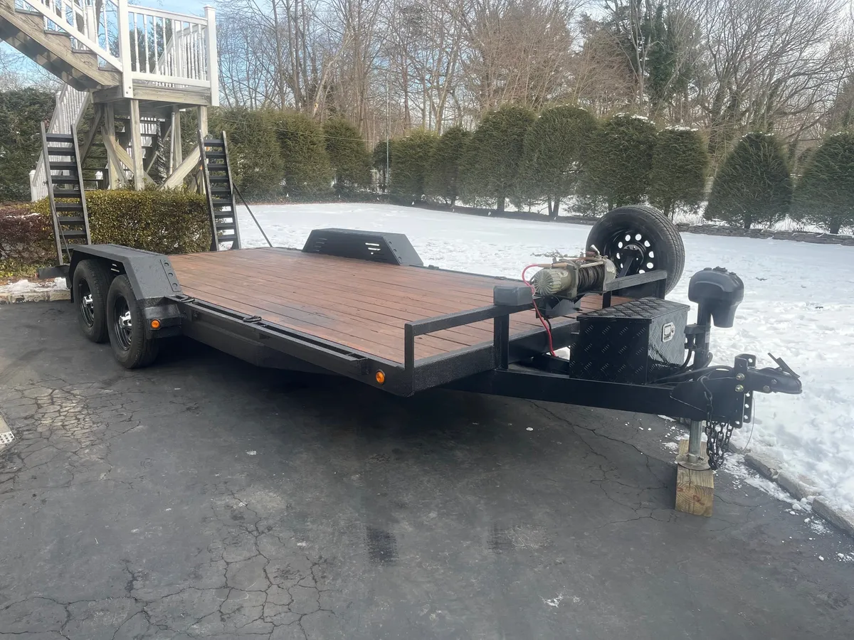 Heavy Duty Weld on DIY Drive Over Trailer Fender Kit Bare Steel - Pair product image