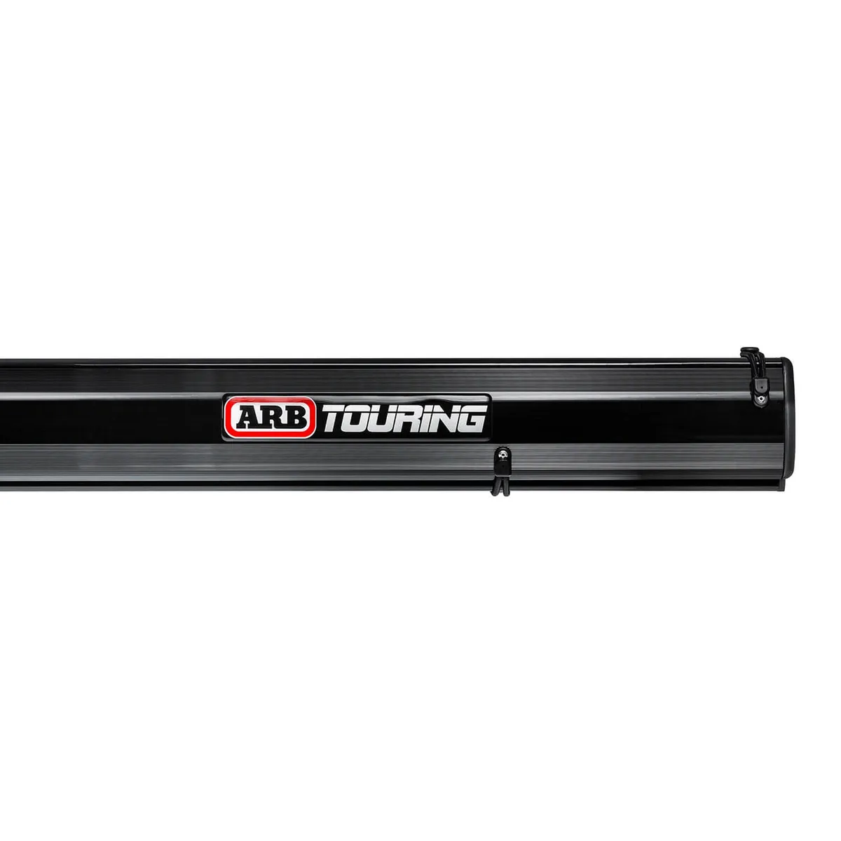 ARB Aluminum Awning; Black Frame; 8.2ft x 8.2ft; Installed With LED Light Strip product image