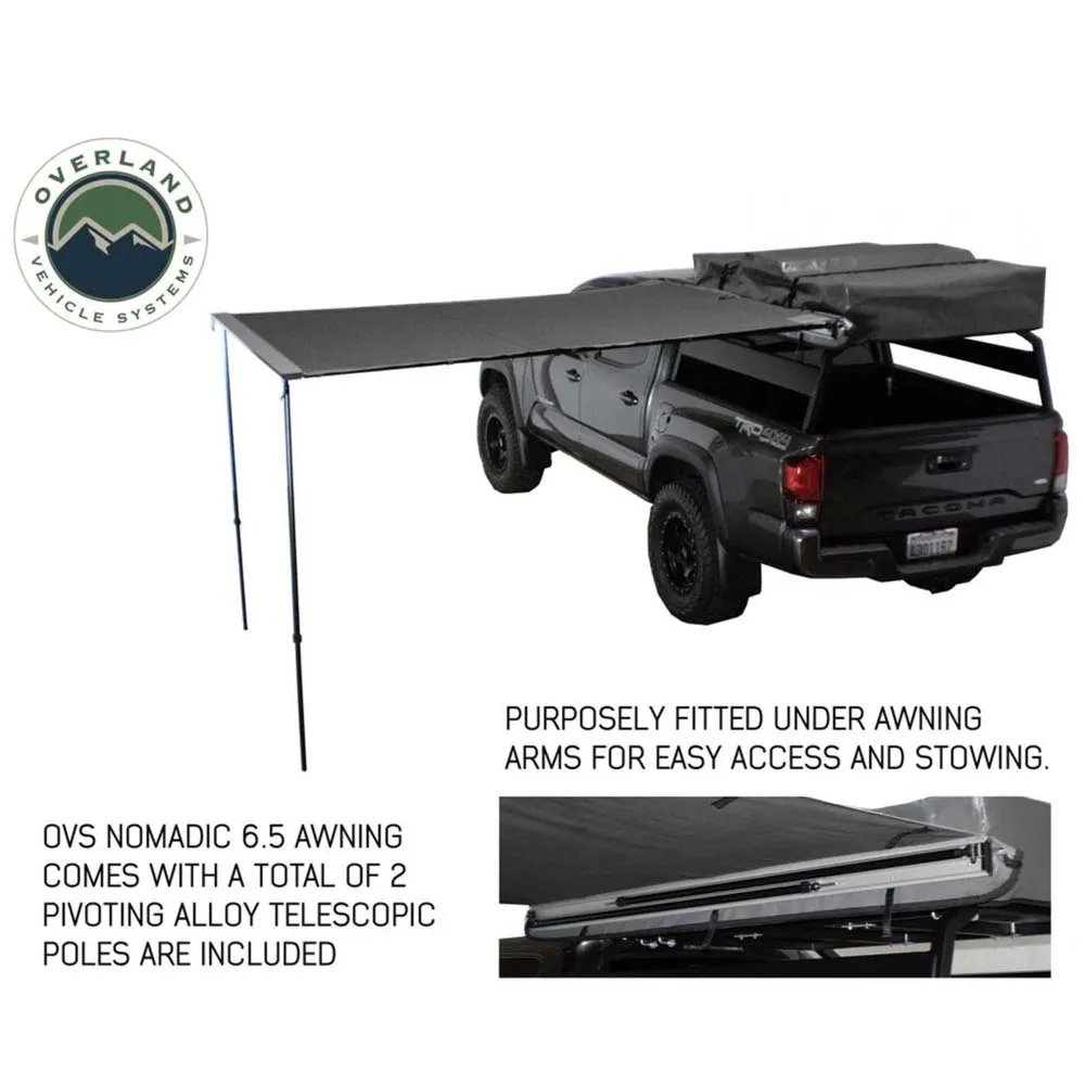 Nomadic Awning 2.0 - 6.5' with Black Cover Overland Vehicle Systems product image