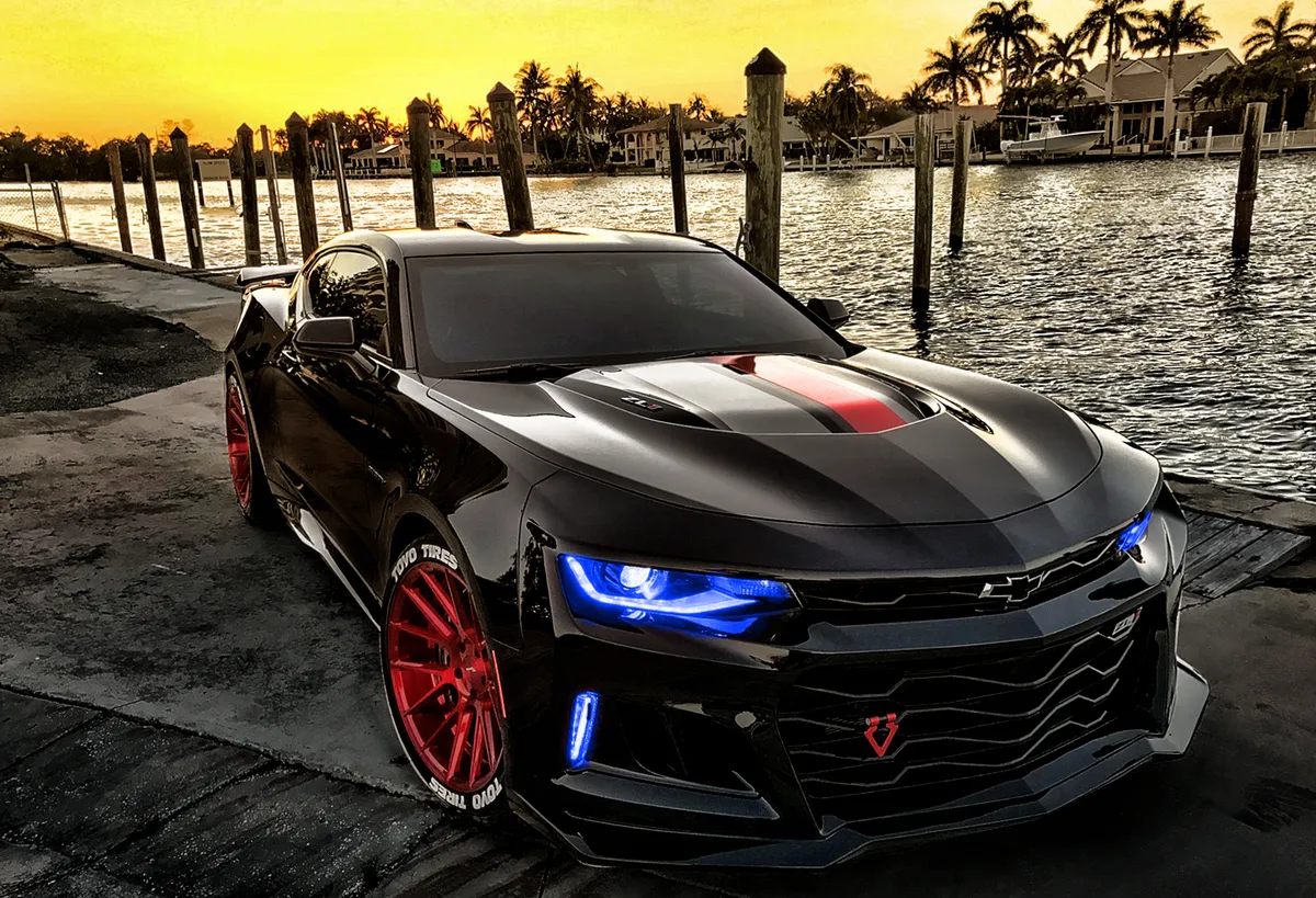 ORACLE Lighting 2016-2018 Chevrolet Camaro Backlit ColorSHIFT Fog Light DRL Upgrade Kit product image
