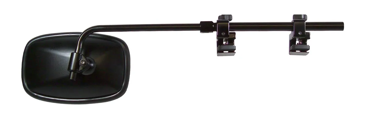 Universal Towing Mirror Kit Adjustable Dual Clamp Mirror Head 71/4in x 41/4in Sold as Single product image
