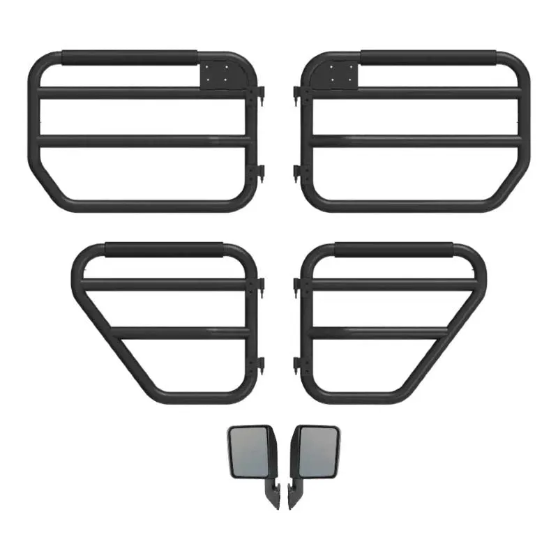 Offroad Tube Door with Side View Mirror for Jeep Wrangler JK for 4 Door product image
