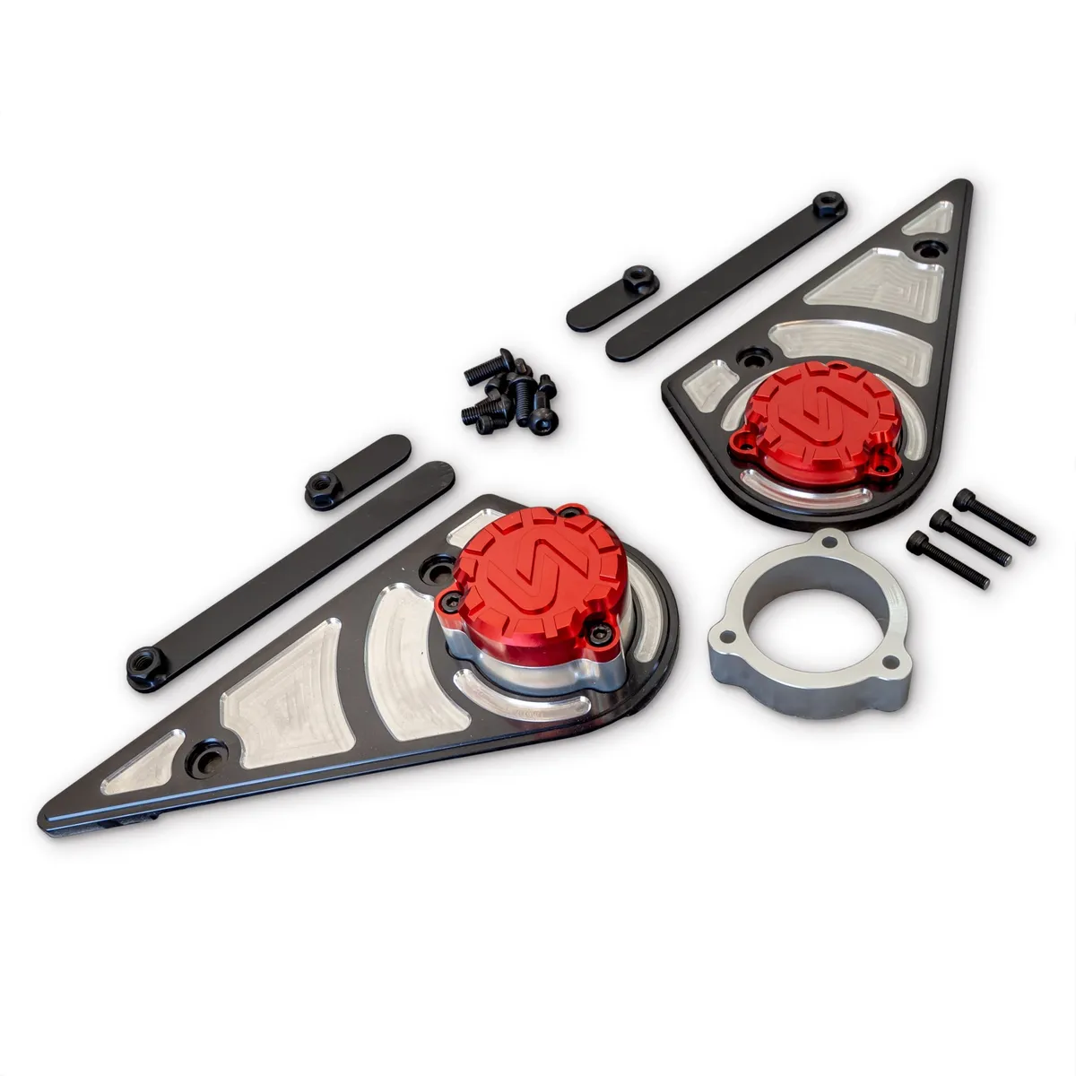 2021-2026 Ford Bronco Billet Lower Control Arm Mount Covers - Pair product image