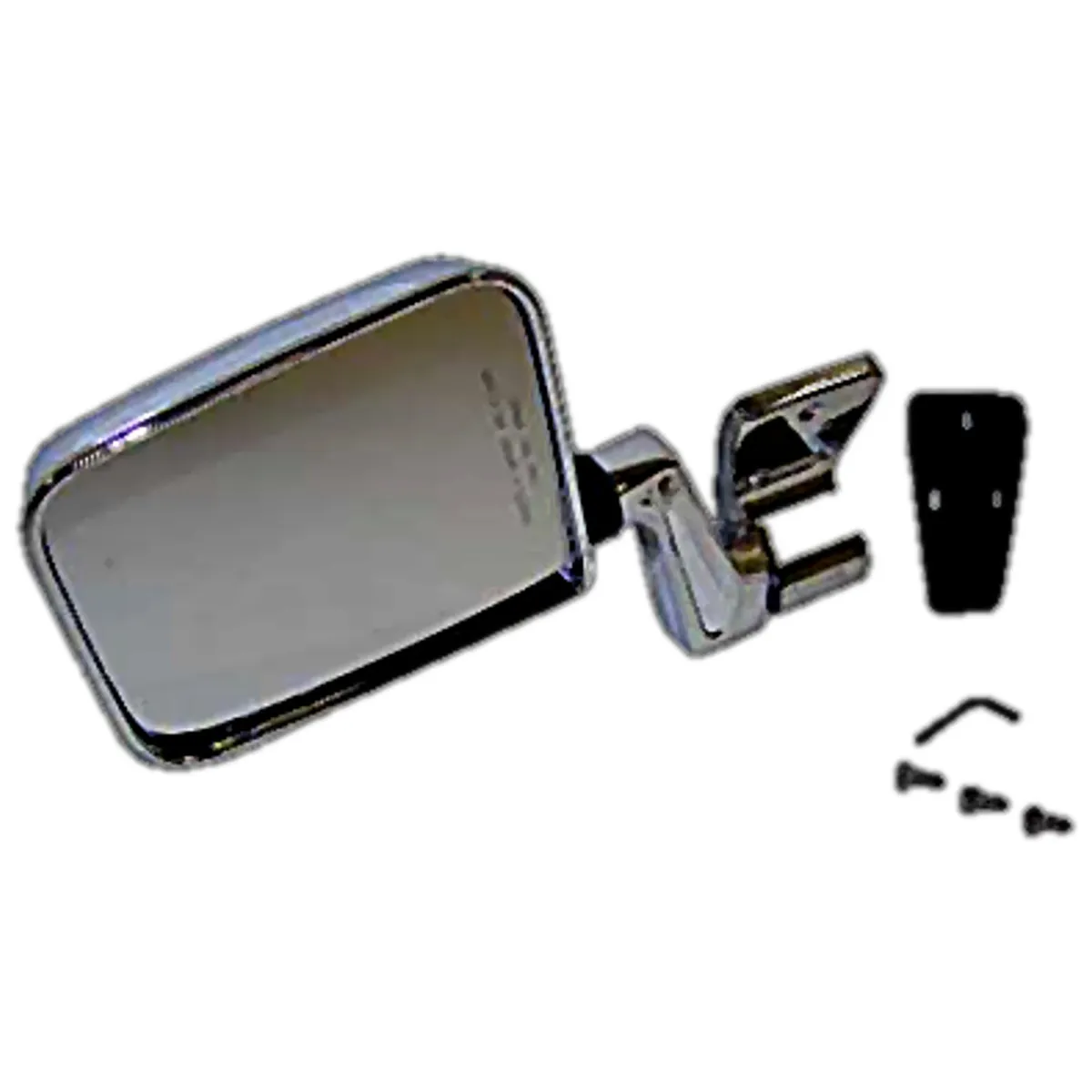 Crown Automotive Jeep Replacement 82201772C Right Manual Folding Mirror for 87-06 Jeep YJ, TJ Wrangler, 87/02 Style, Chrome product image