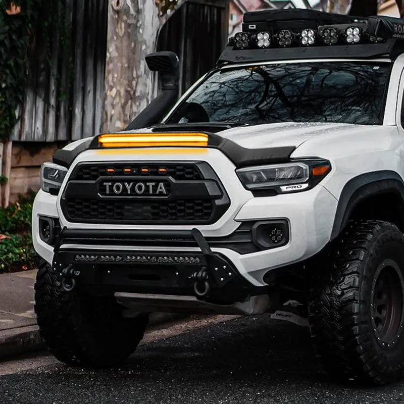 Hood Deflector with Turn Signal Lights for 2016-2023 Toyota Tacoma product image