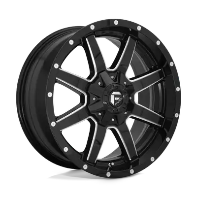 KMC Wheels Maverick 18x9 8x170.00 Gloss Black Milled 13 mm
