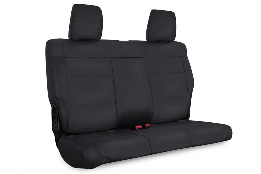 PRP Rear Seat Cover for 08-10 Jeep Wrangler JKU 4 Door All Black PRP Seats