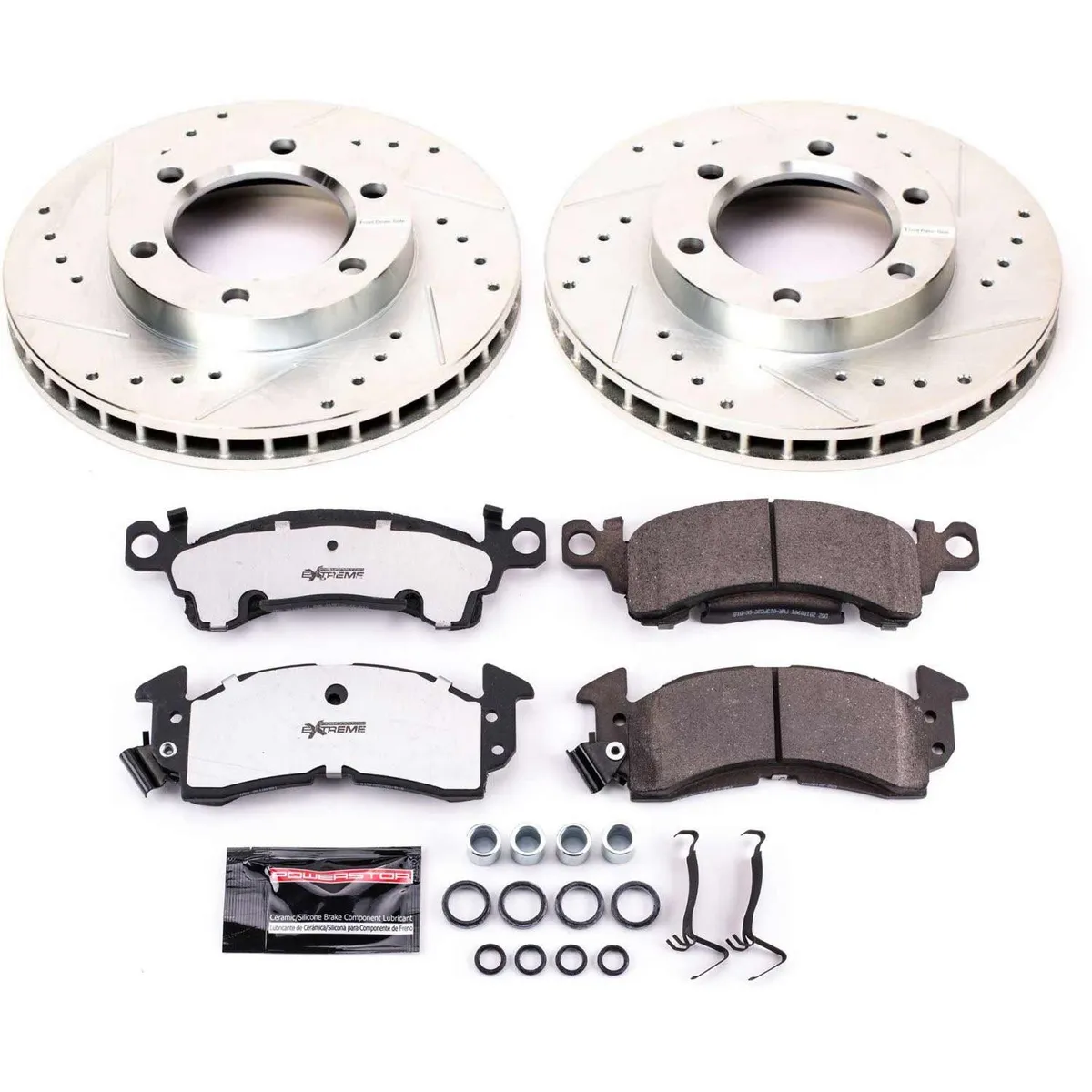 Front Chevrolet Blazer 1971-1974 Chevrolet Blazer 1987-1991 Chevrolet K10 1986 Chevrolet k5 Blazer 1981-1986 Chevrolet V10 1987 Chevrolet V1500 Suburban 1990-1991 Gmc Jimmy 1982-1991 Gmc K1500 1981-1986 Jeep Grand Wagoneer 1984-1991 Z26 Street Brake Kit product image