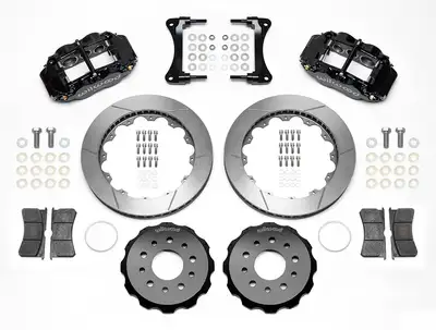 Wilwood Brakes 2007 - 2018 Jeep Forged Narrow Superlite 6R Big Brake Front Brake Kit (Hat) - 140-13880
