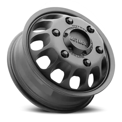 Method Race Wheels Aluminum Wheels 16x5.5 MR901 Dually Bolt Pattern 6 On 205 Offset 117 Lip Size 0.2 Matte Black Method
