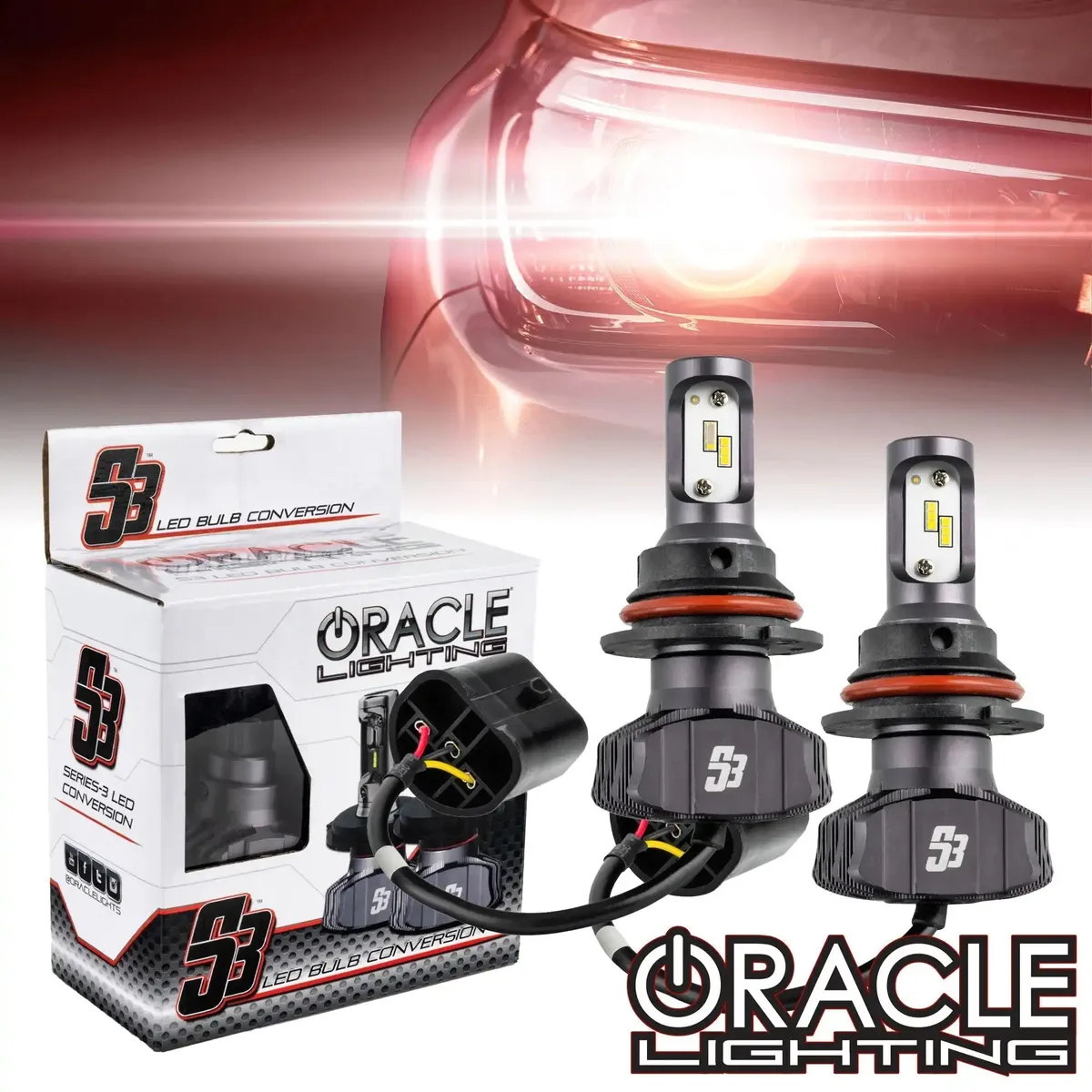 ORACLE Lighting 9007 - S3 LED Light Bulb Conversion Kit High/Low Beam (Non-Projector) product image