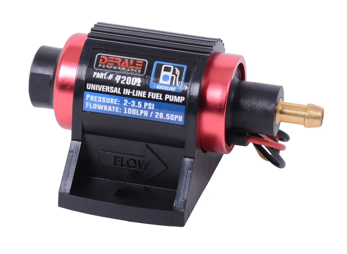 Derale 72001 High Performance Inline Fuel Pump product image