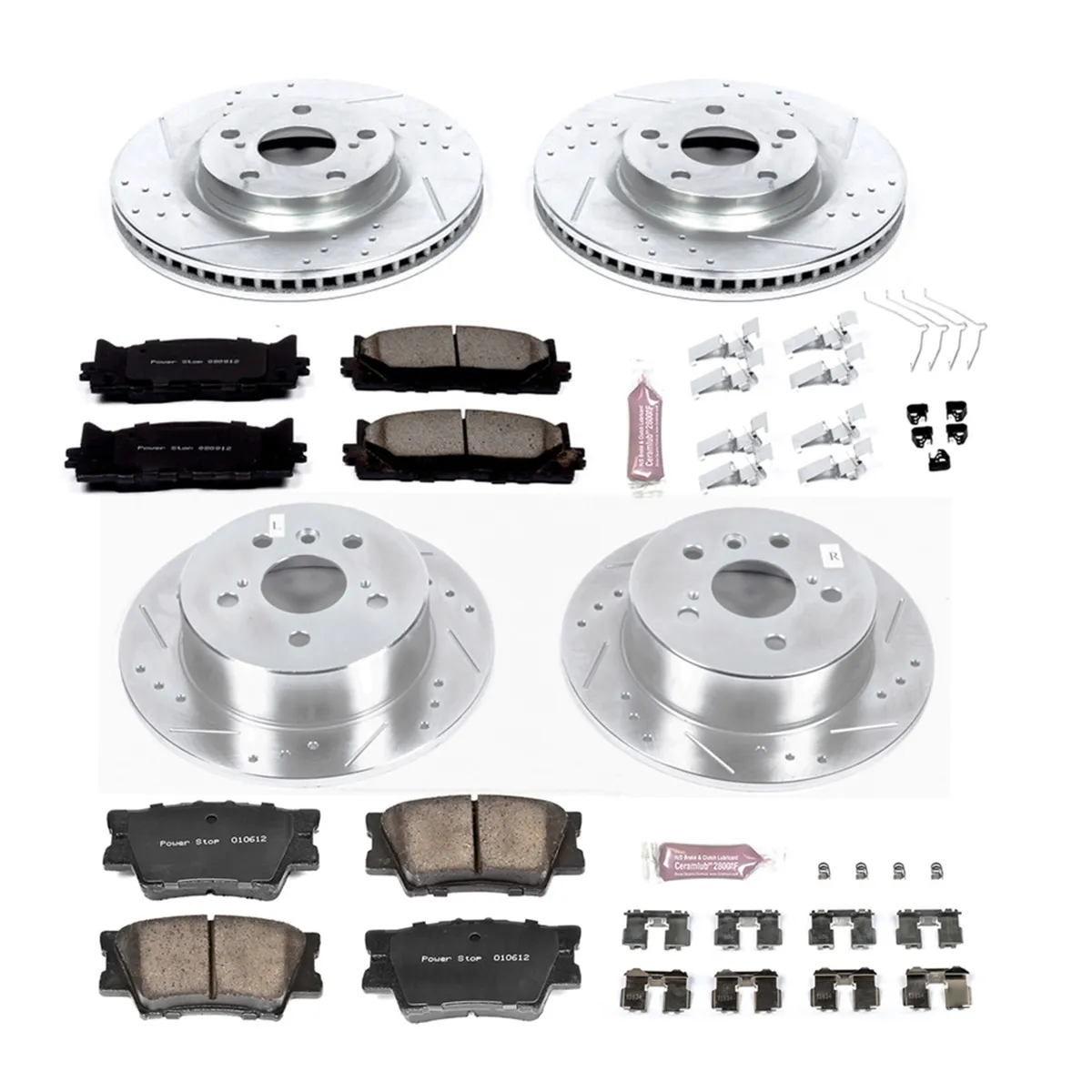 Z23 Evolution Brake Kit fr 2013-2018 Lexus Es300h 2013-2018 Lexus Es350 2013-2018 Toyota Avalon 201 product image