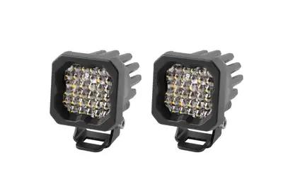 Diode Dynamics Diode Dynamics - Stage Series C1 LED Pod Pro White Flood Standard ABL (pair)