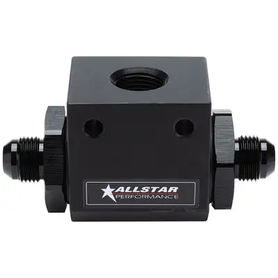 Allstar Performance In-Line Oil Temp Tee 8AN