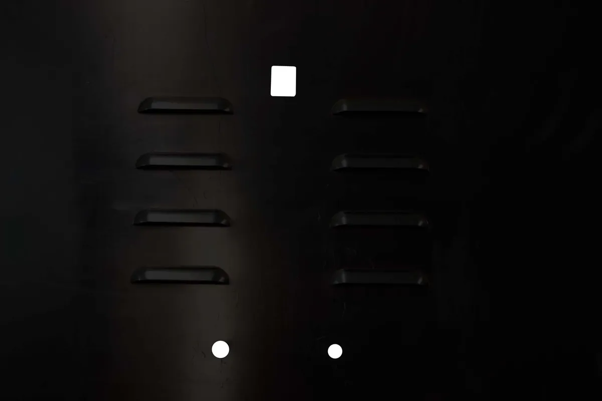 200712 Wrangler Fishbone JK Hood Louver (0712)black Black Powder Coat product image