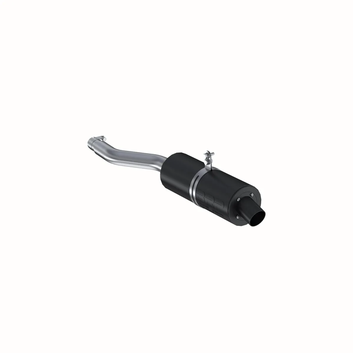 ATV Exhaust System With Sport Muffler; Slip-On System; 1.75 in. Inlet; 4.25 in. Diameter Body; Chambered Muffler; product image