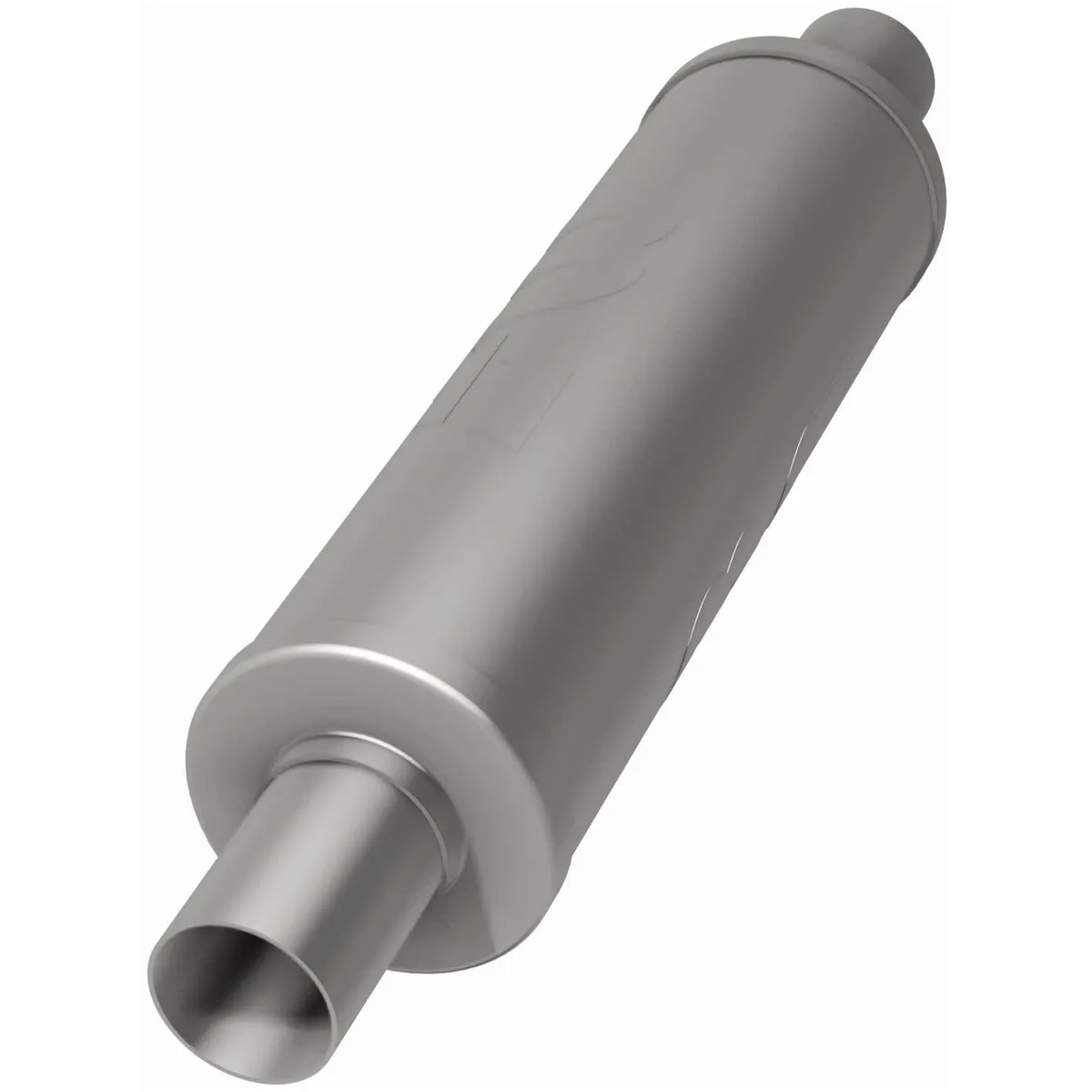 MagnaFlow 4in. Round Straight-Through Performance Exhaust Muffler 10444 product image
