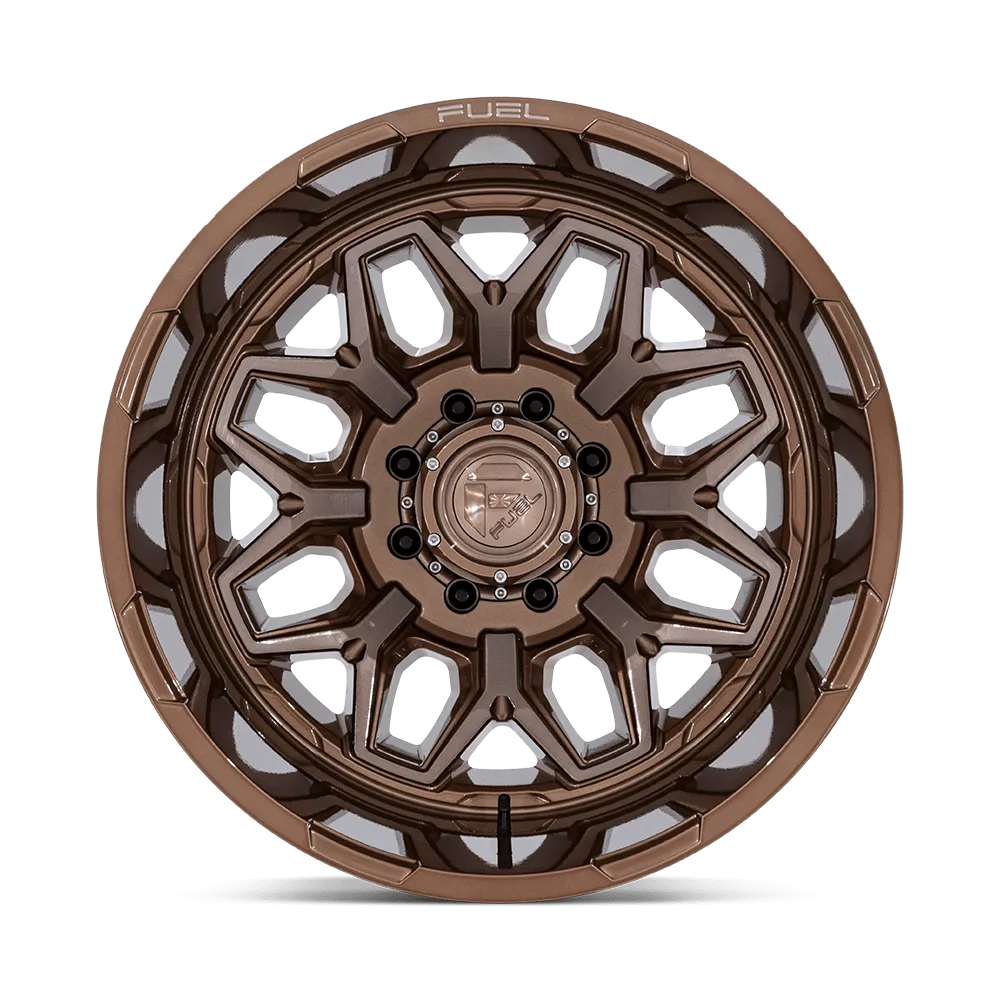 Wheel Pros Flux Drw 20x8.25 8x6.5 121 -240 Plt-Brnz D87620828d35 product image