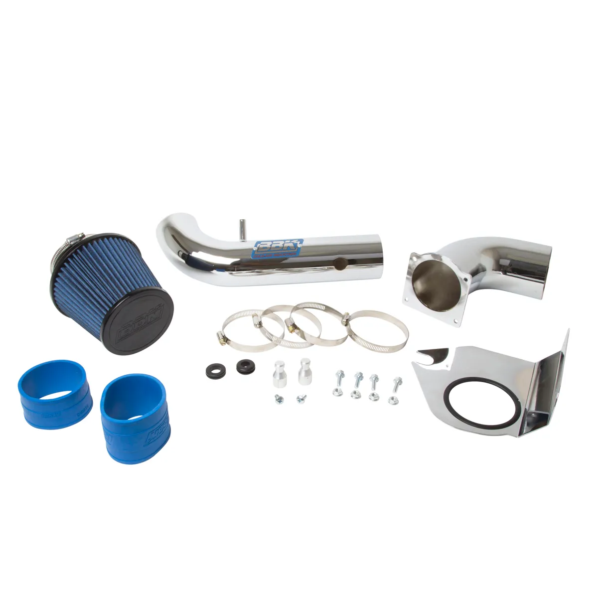 Bbk 1994-1998 Mustang 3.8l v6 Cold Air Intake (Powder Coated Chrome) product image