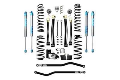 EVO Manufacturing EVO Manufacturing 3.5in Enforcer PLUS Stage 3 Lift Kit w/ King 2.0 Shocks - JL 4Dr