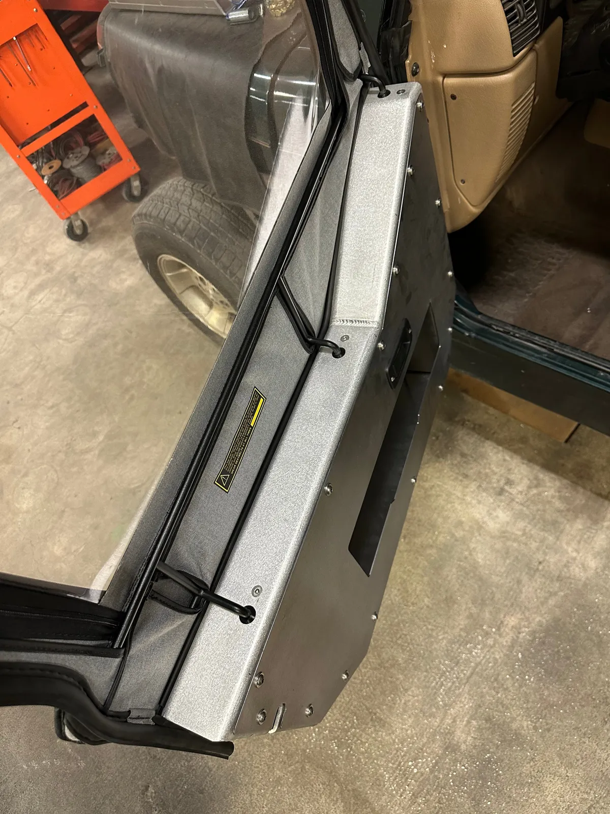 Aluminum Half Door Set (2) for Jeep TJ Wrangler (1997-2006) product image