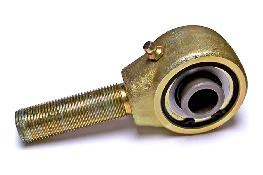 Rock Jock Narrow Forged Johnny Joint 2 Inch 2 Inch X 0.500 Inch Ball 3/4 Inch-16 Right Hand Threaded Shank Externally Greased Each RockJock 4x4