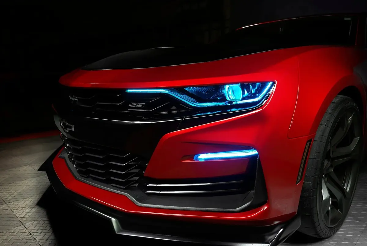 Oracle Lighting 2019-2024 Chevrolet Camaro Ss/Rs Colorshift Rgbw+a Headlight DRL Upgrade Kit product image
