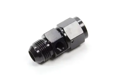 Fragola Performance Systems Inline Gauge Adapter #10 Male x #10 Fem Black