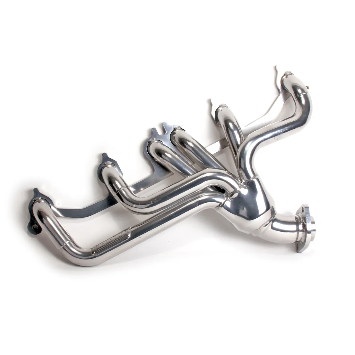 Jeep Cherokee Wrangler 4.0 1-1/2 Shorty Exhaust Header Polished Silver Ceramic 91-99 product image