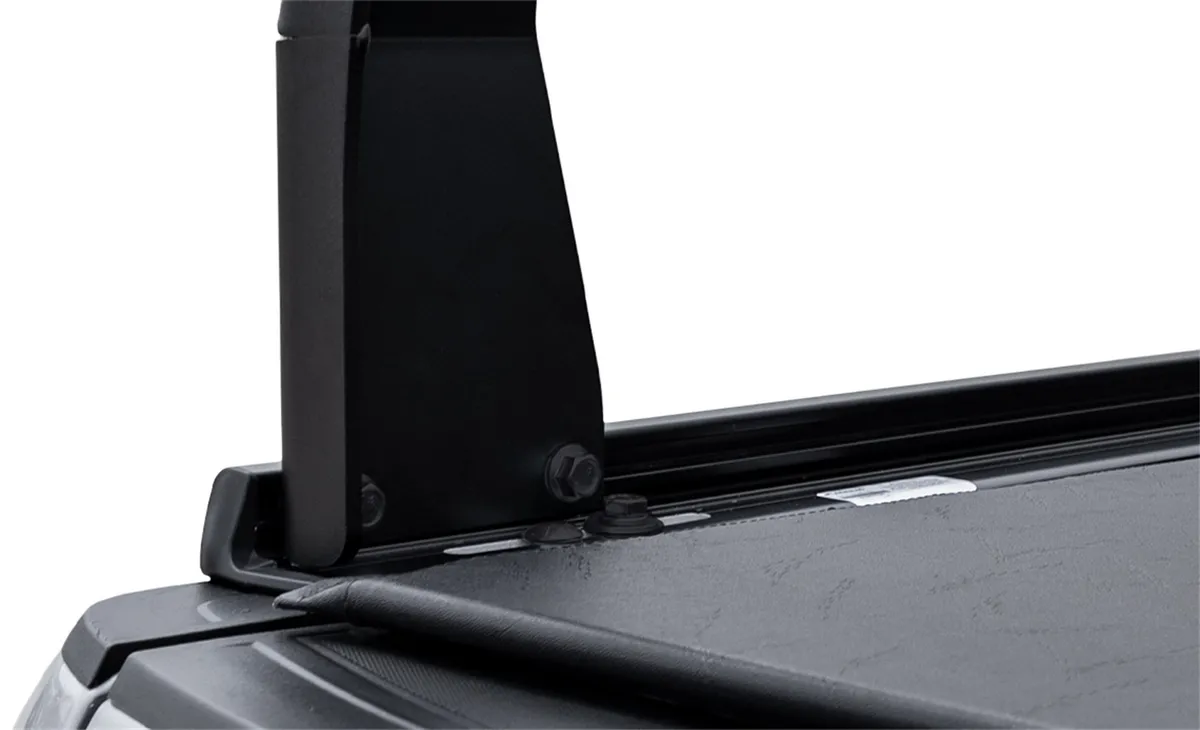 ADARAC™ Aluminum Truck Bed Rack System; Matte Black Finish; Without RamBox Cargo Management System; Single Rail; product image