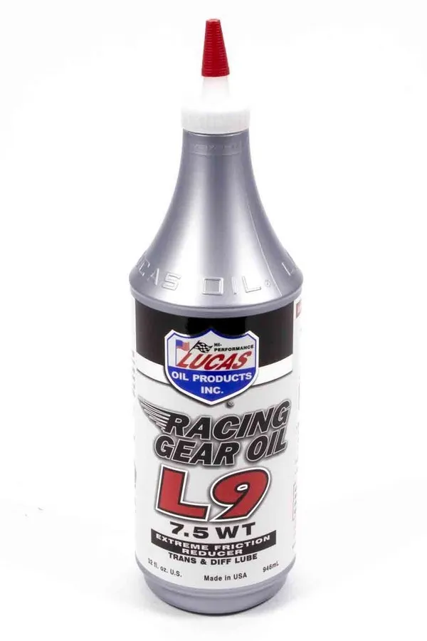 Lucas Oil Products Synthetic l9 Racing Gear Oil 1 Quart Case of 12
