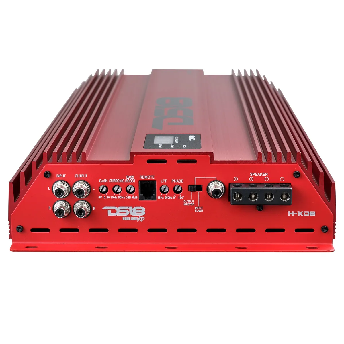 1-Channel | 15000 (Burst) @ 0.5Î© | 8000 @ 1Î© | 4800 @ 2Î© | 2500 @ 4Î© Watts RMS | With Voltmeter | Red product image