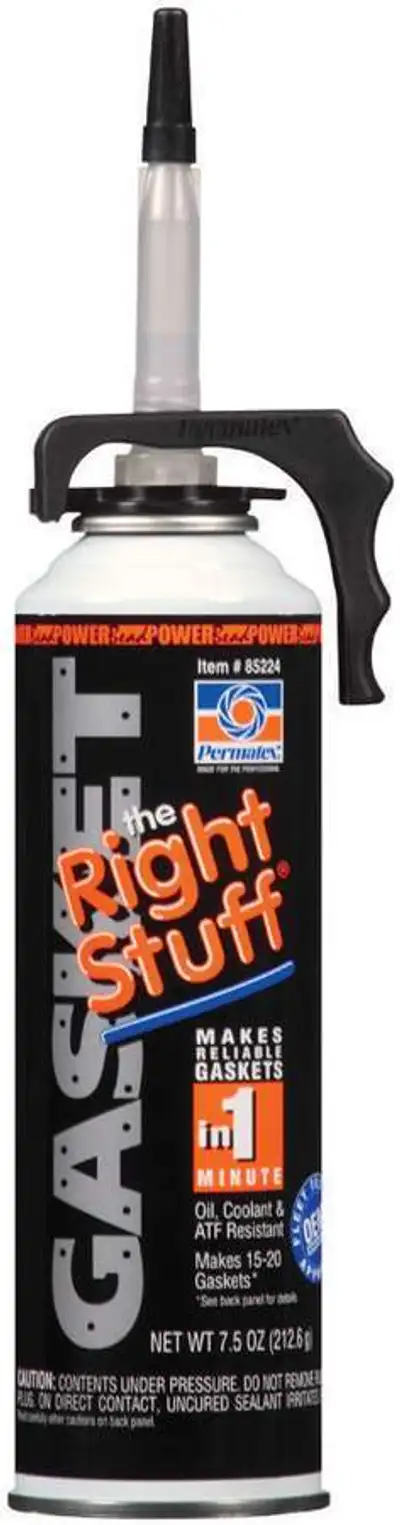 Permatex The Right Stuff Black 1 Minute Gasket Maker 7.5oz Can