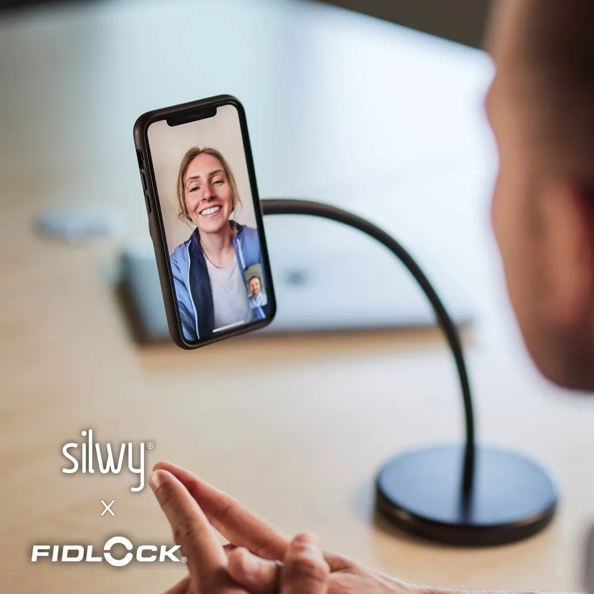 Magnet phone holder FIDLOCK VACUUM desk flex product image