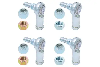 aFe Power Antirock® Sway Bar End Link Hardware Kit; Adjustable; Sway Bar End Link Rod End Pack for Steel Arms; Heim Style;