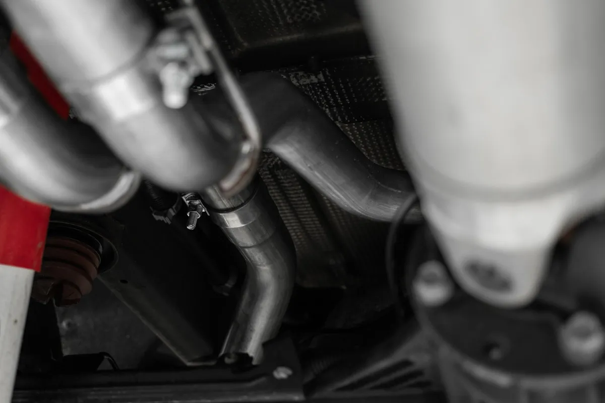 2.5 Inch Cat Back Exhaust System For 19-Up Silverado/Sierra 1500 5.3L and 2022 Silverado LTD/ Sierra Limited 5.3L Dual Rear Aluminized Steel MBRP product image