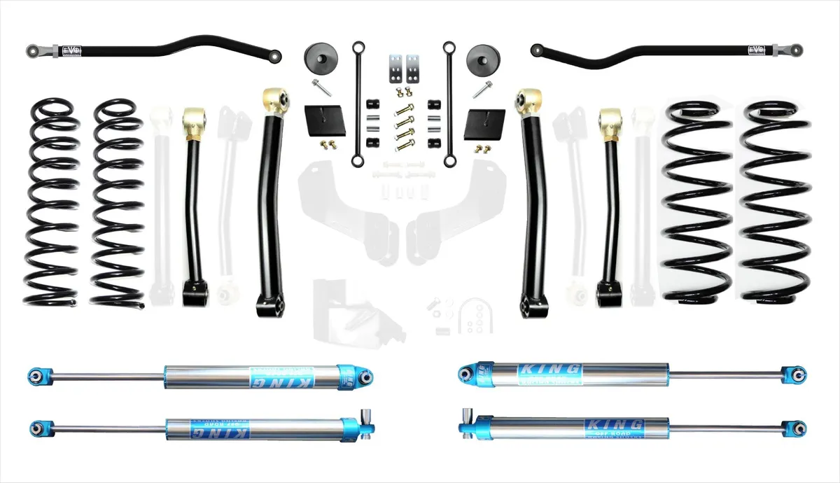 Jeep Wrangler JL 2.5 Heavy Duty Enforcer Overland Lift Stage 4 Plus With EVO Spec King 2.5 Shocks product image