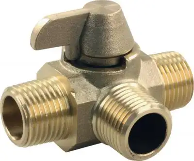 JR Products 3way Diverter Valve M/M/M