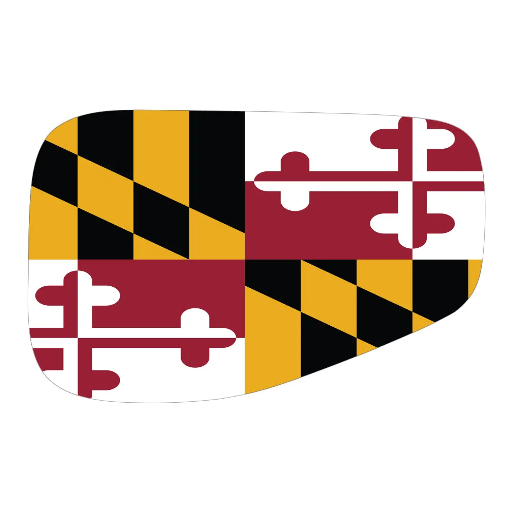 Maryland State Flag Gas Cap Decal for JT or Gladiator product image