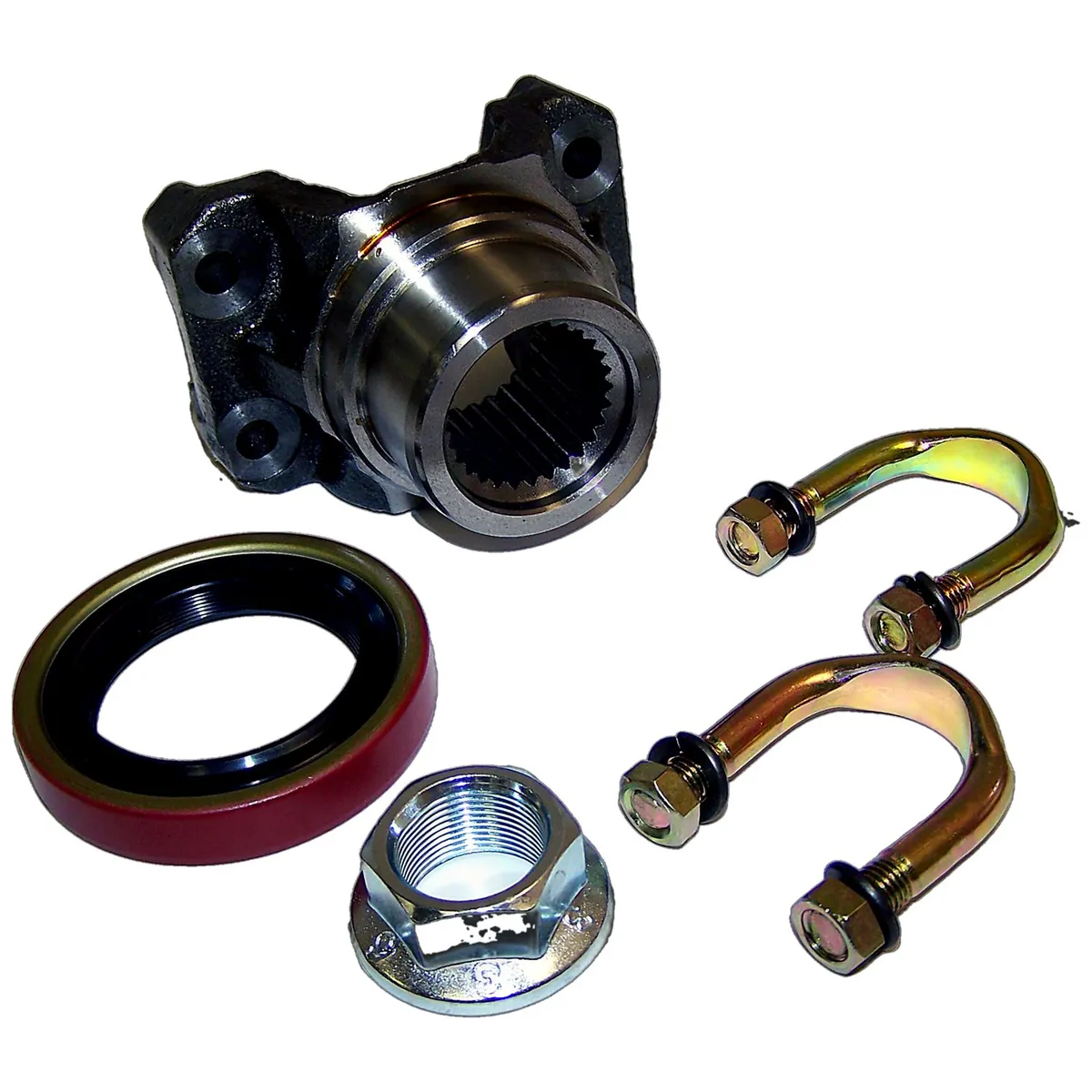 Crown Automotive Jeep Replacement AMC20YOKEUBK Yoke Kit for 76-86 Jeep CJ-5, CJ-7, CJ-8, 80-86 SJ, J-Series w/ AMC 20 Rear Axle product image