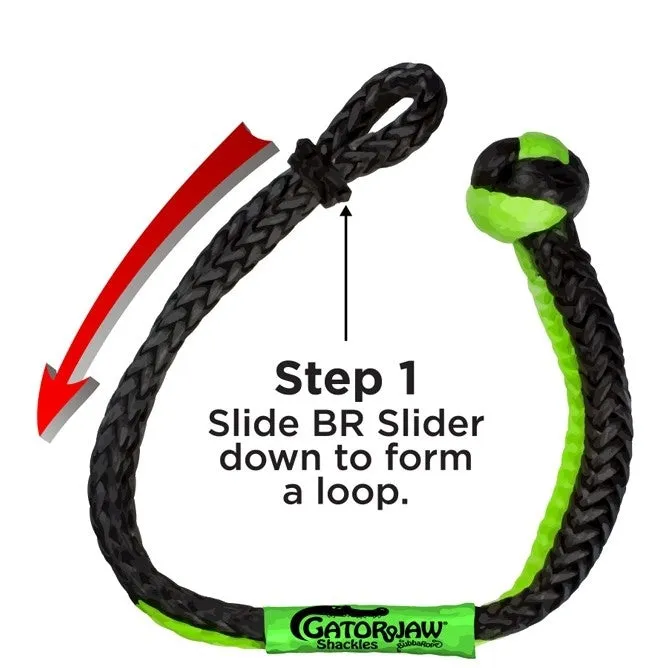7/16â€³ Patriot Gator-Jaw PRO Synthetic Soft Shackle product image