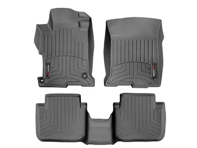 Weathertech 13-16 Honda Accord Front & Rear Floor Liners Blk