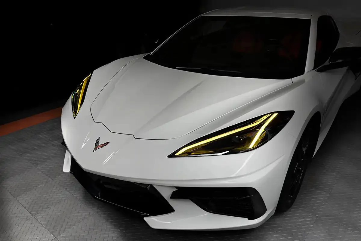 1442-335 - 2020-2021 Chevrolet c8 Corvette Oracle Colorshift Rgb+a LED Headlight DRL Upgrade product image