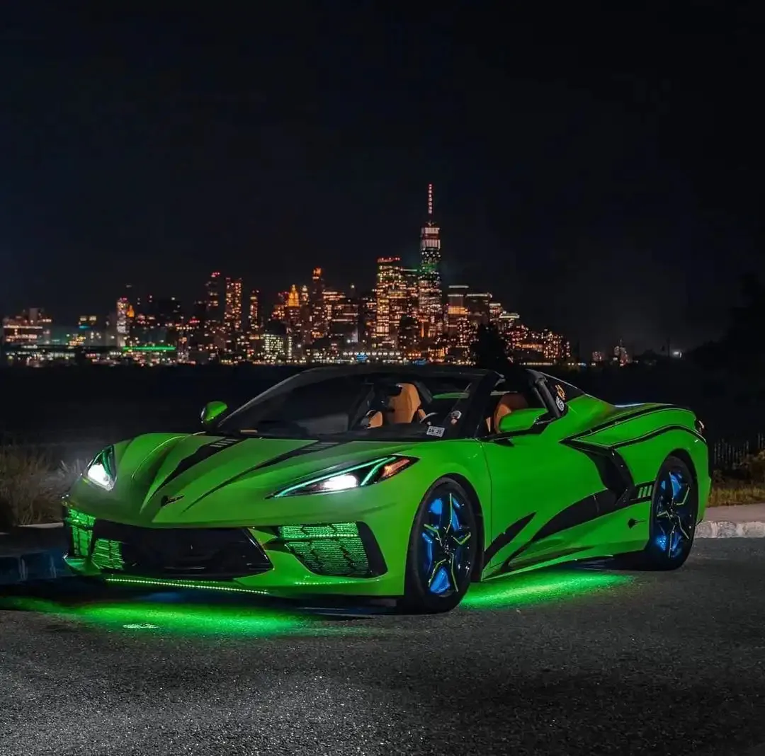 1442-335 - 2020-2021 Chevrolet c8 Corvette Oracle Colorshift Rgb+a LED Headlight DRL Upgrade product image