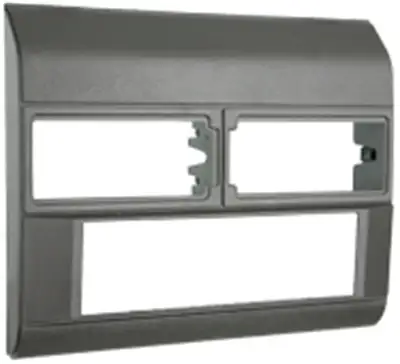 Metra Electronics TURBOKits; Radio Installation Kit; Incl. Instructions/Snap-IN ISO Mount Brackets; Automotive-Grade ABS Plastic; Gray;