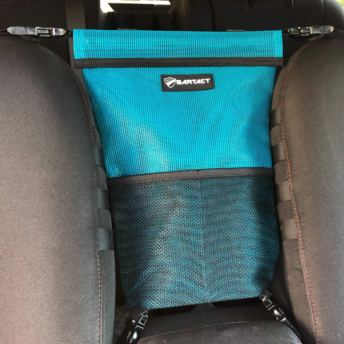 Automobile Seat Storage Bag Pet Barrier Organizer for vehicles Sun Shade Mesh Bartact (Pat Pend) product image