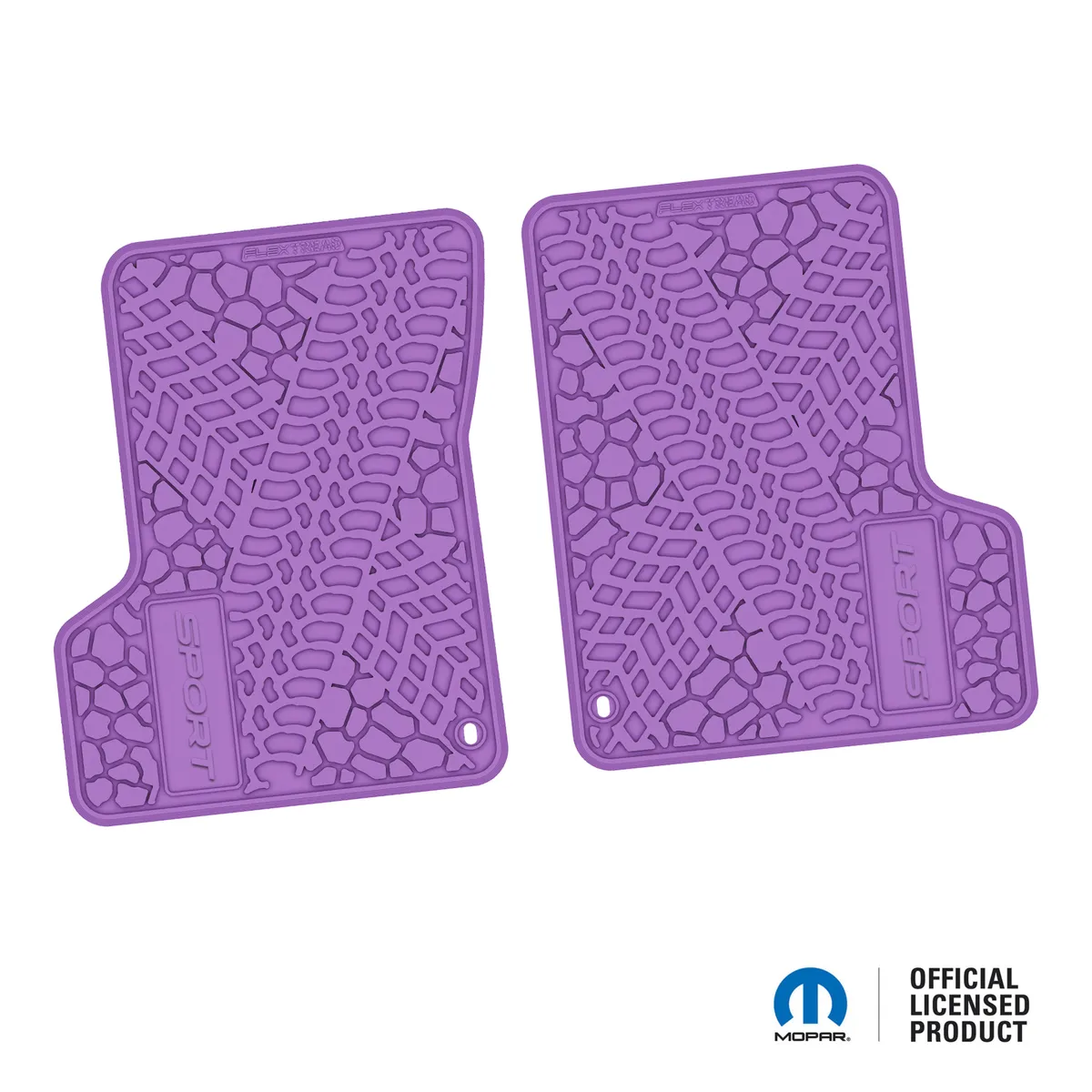 Ngtt43044977- 03-06 Jeep Tj/Lj 2DR Front- Tire Tread/Scorched Earth Scene w/ Sport Insert - Black w/ Red Insert product image