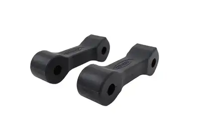 Kentrol Jeep TJ Replacement Hood Catch Rubbers Pair 97-06 Wrangler TJ Textured Black Kentrol